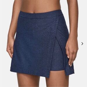 Outdoor Voices Blue Navy Mini Skirt Skort with Pocket Tennis Pickle Ball